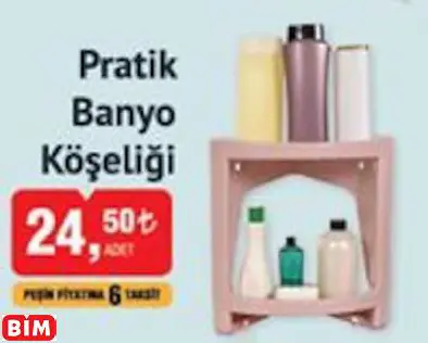 PRATİK BANYO KÖŞELİĞİ